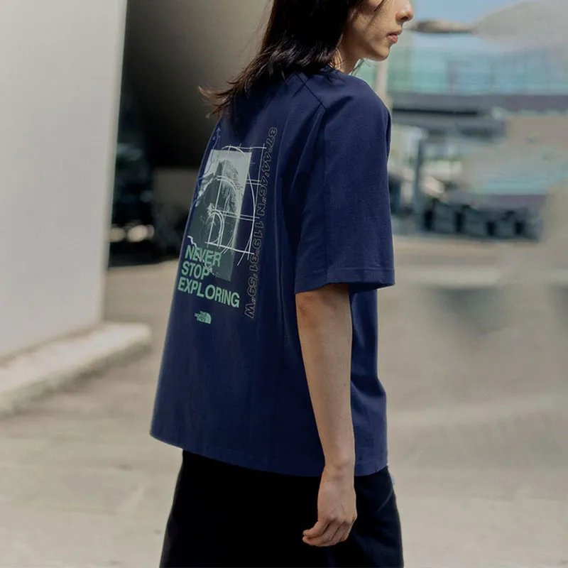 THE NORTH FACE UE Series T Shirt Men's Blue-6