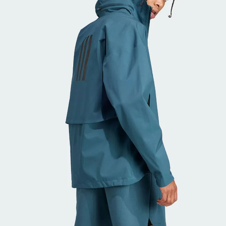 Adidas MYSHELTER Jacket Men's Arctic Ocean Blue-2