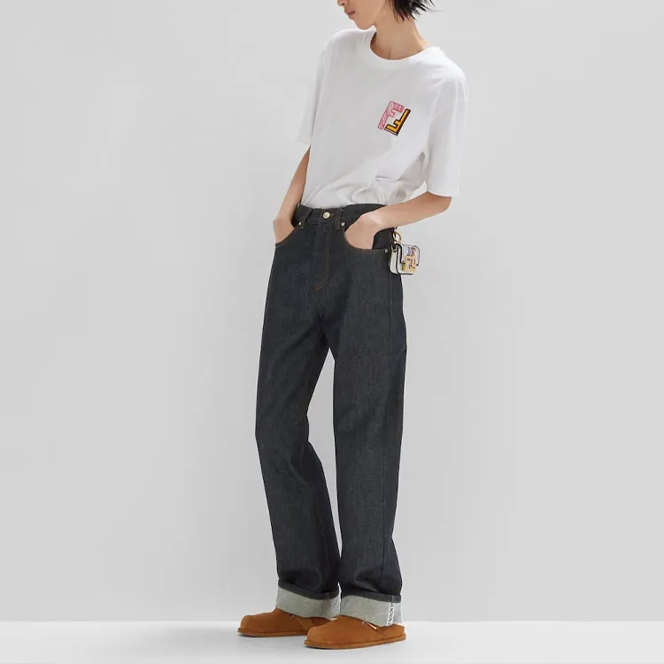 FENDI T Shirts Women's White-1