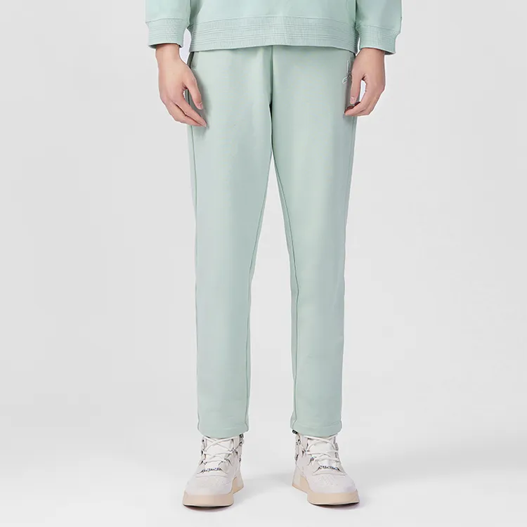 LI NING 1990 Classic Collection Casual Pants Men Frost Floral Green-2