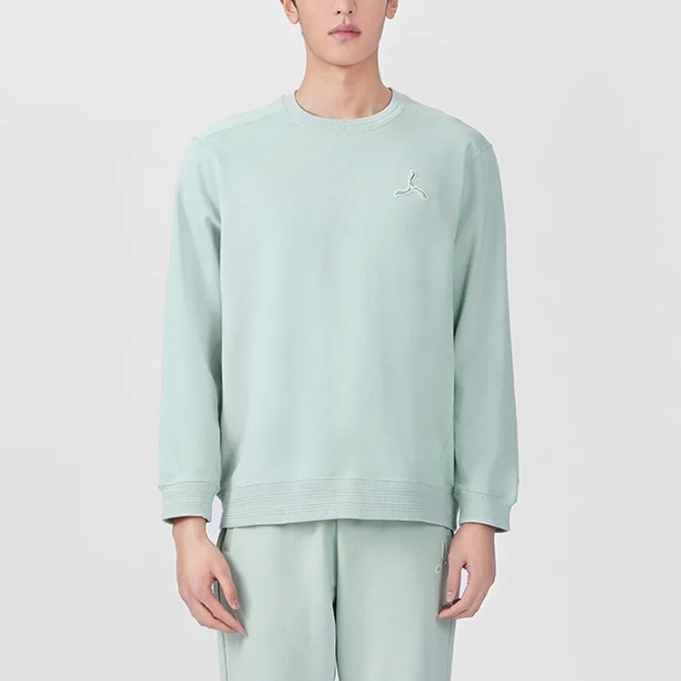 LI NING 1990 Classic Collection Sweatshirts Men Frost Floral Green-2