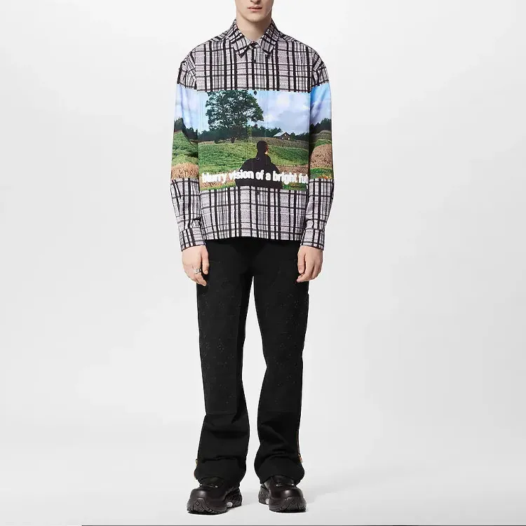 LOUIS VUITTON Shirt Men's Multicolor-2