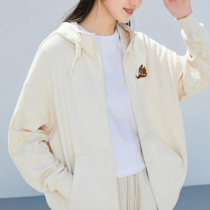 ANTA Life Collection Jackets Women's Euryale Stone White-1