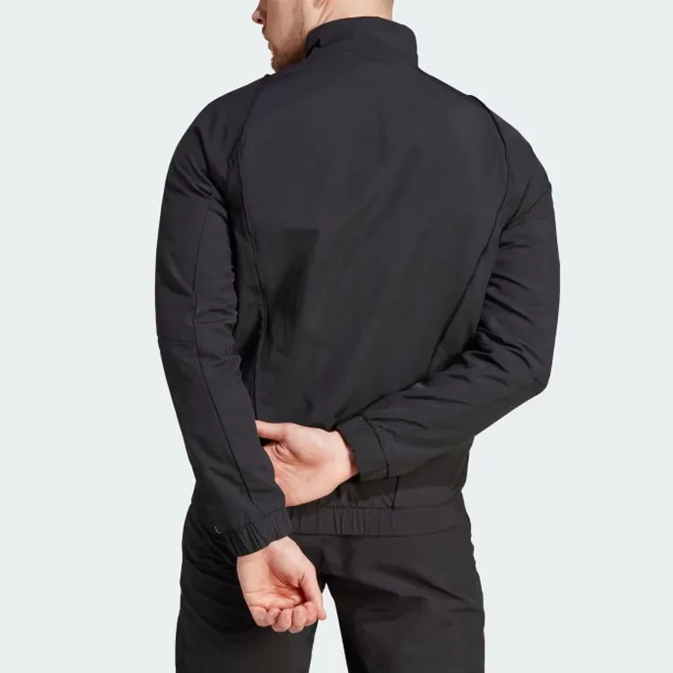 Adidas Juventus Retro Sports Stand Collar Jackets Men's Black-2