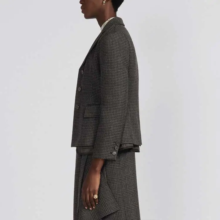 DIOR Business Suits Women's Dark Gray-3