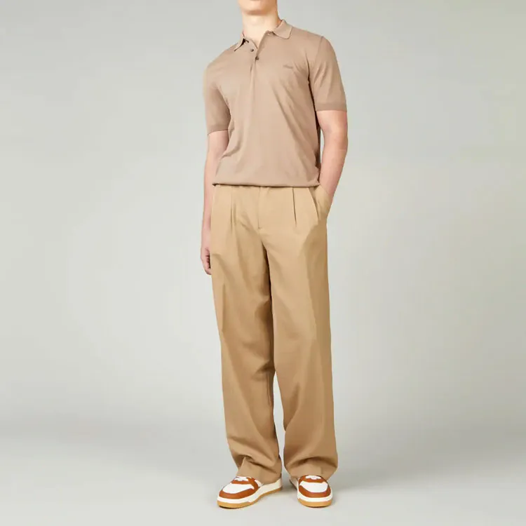 HOGAN Polo Shirts Men Khaki-2