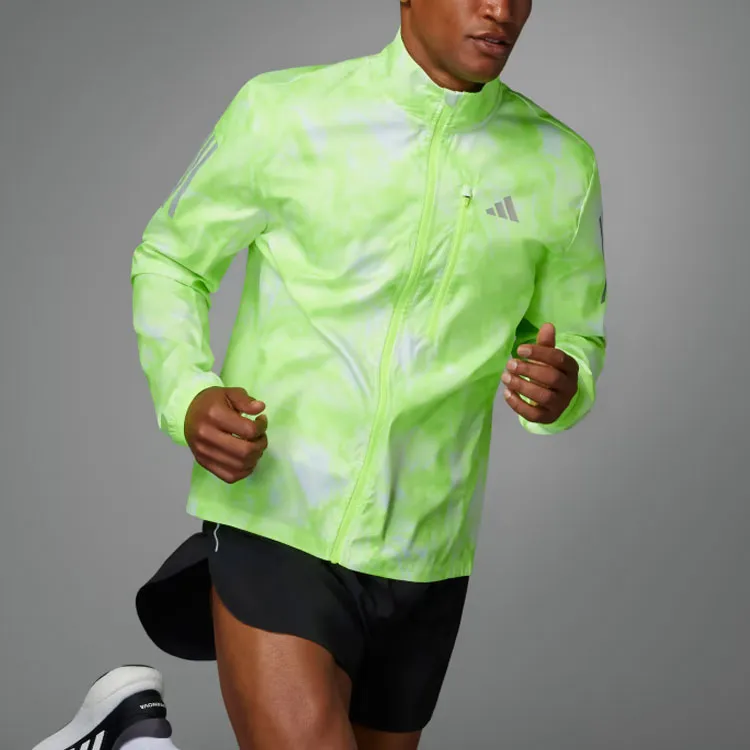 Adidas ALLOVER PRINT Jackets Men Bright Lemon-1