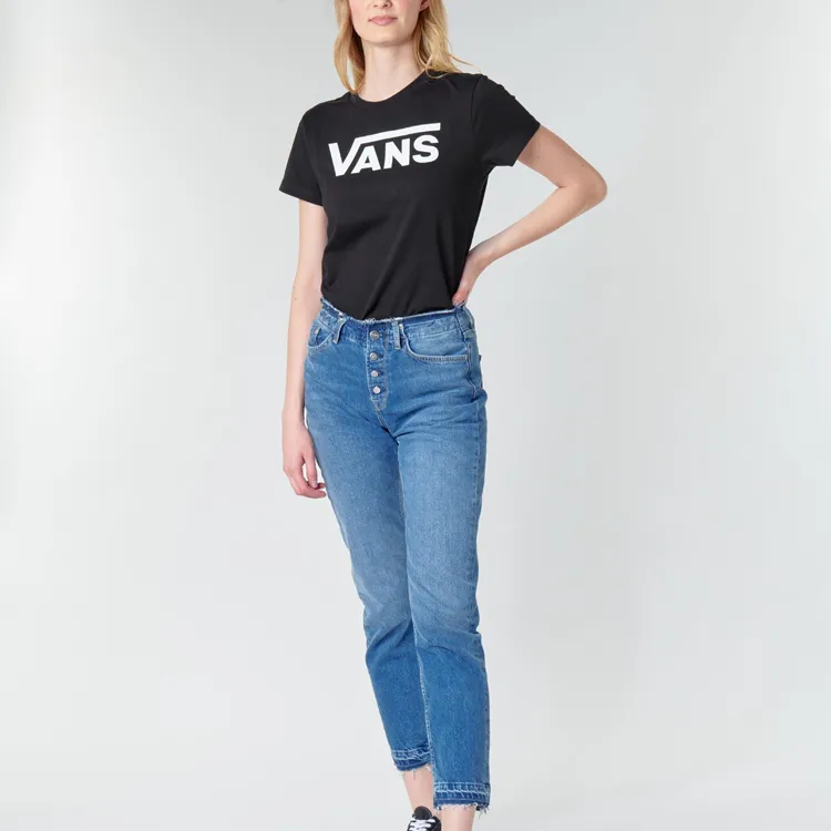 Vans Flying V T Shirts Women's Black-3