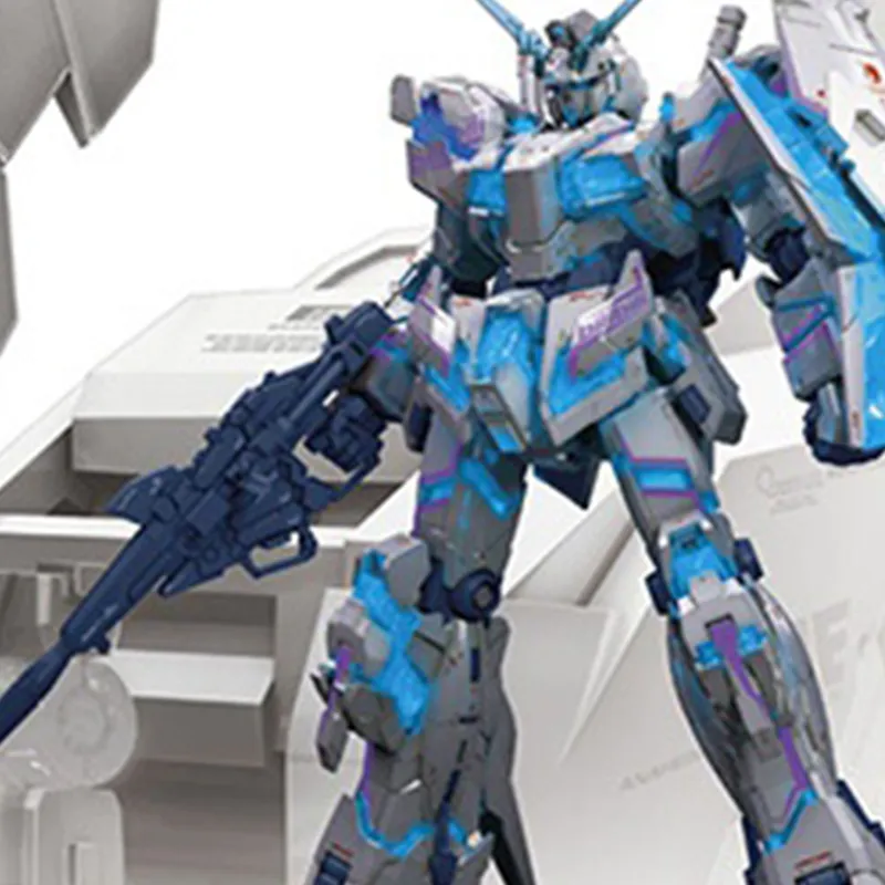 BANDAI Mobile Suit Gundam Unicorn RG Unicorn Gundam Model Kits-2
