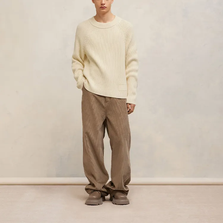 Ami Crewneck Knitted Jumper-1