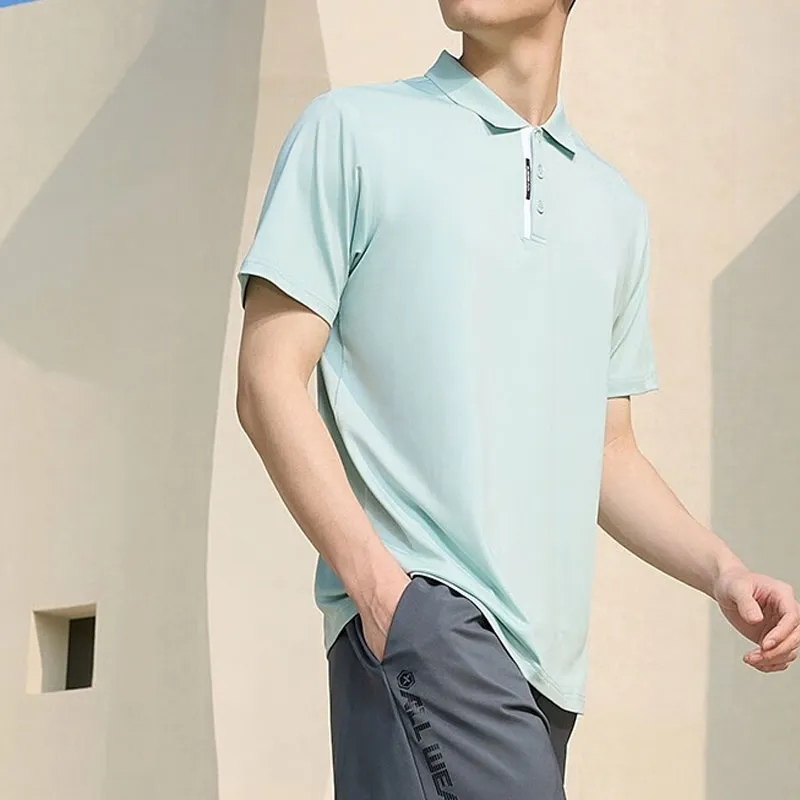XTEP Polo Shirts Men Alder Green-4