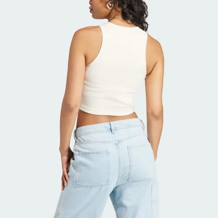 Adidas Originals Essentials Tank Tops Women's Ecru-3