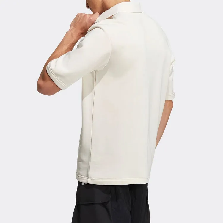 Adidas Neo Polo Shirt Unisex Beige-4