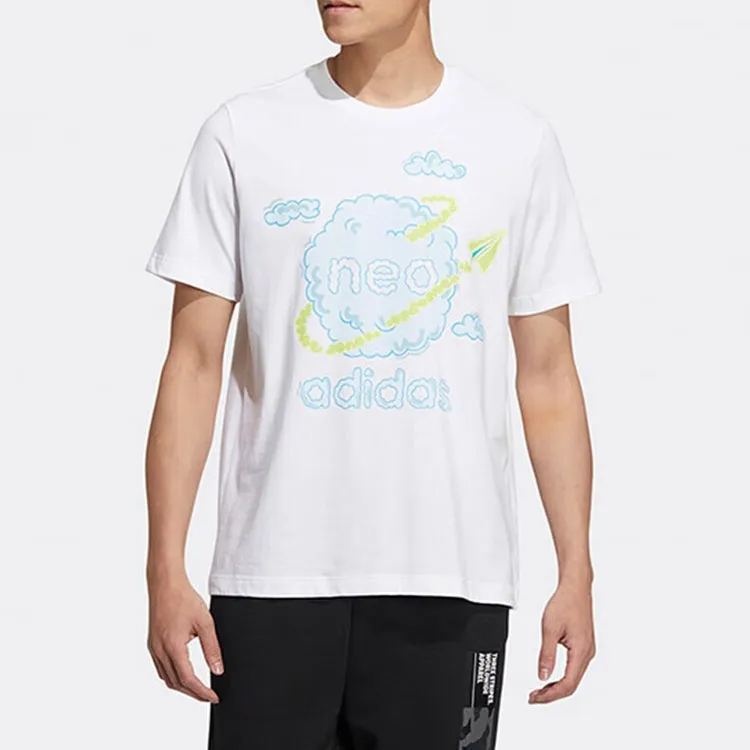 Adidas Neo T Shirt Unisex White-1