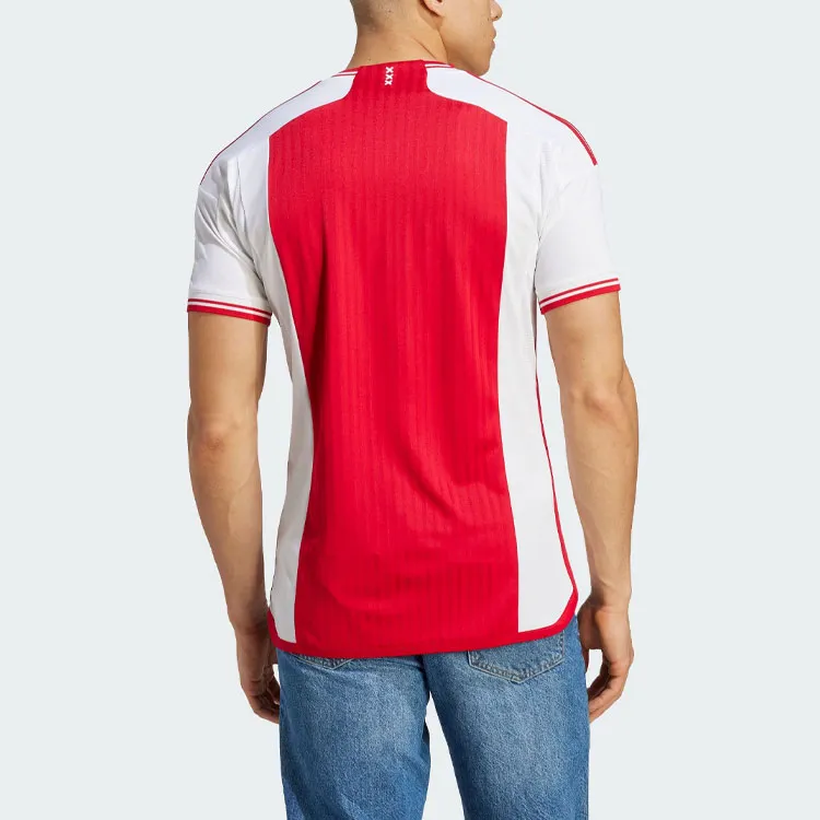 Adidas Ajax Amsterdam Soccer Jerseys Men Dark Red-3