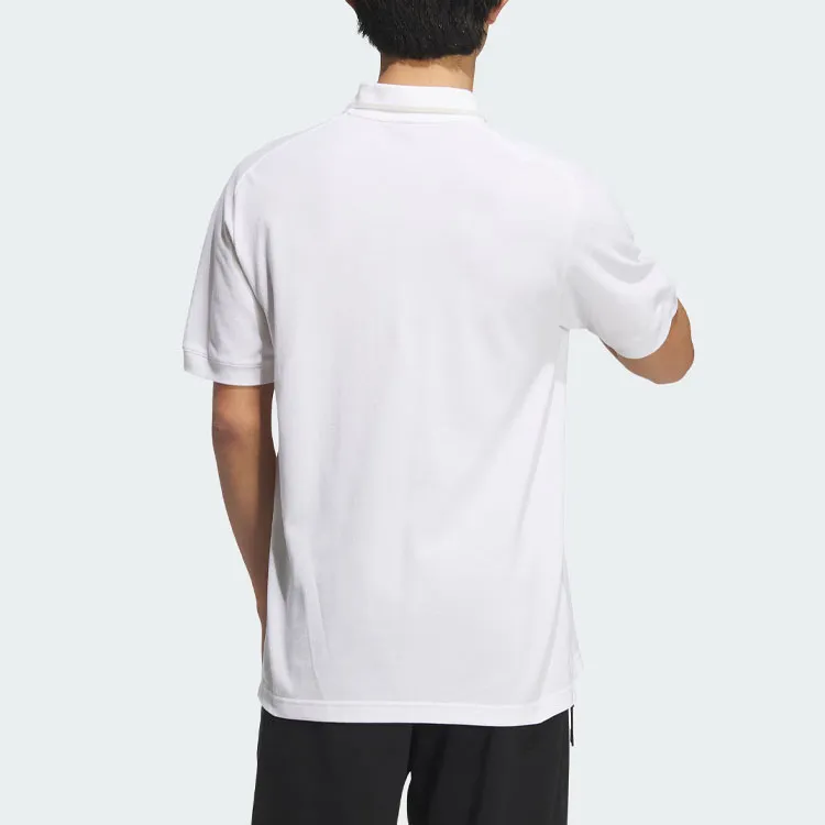 Adidas Wuji Series Polo Shirts Men White-2