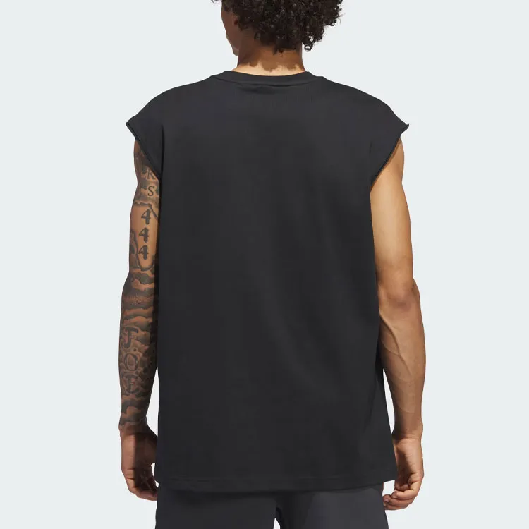 Adidas Tank Tops Men Black-2