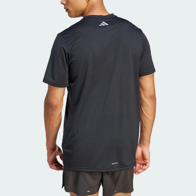 Adidas BRAND LOVE T Shirt Men's Black-2
