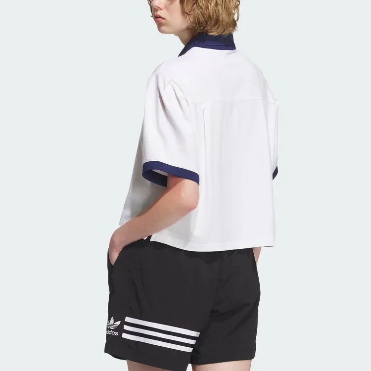 Adidas Originals Polo Shirt Women's White-2