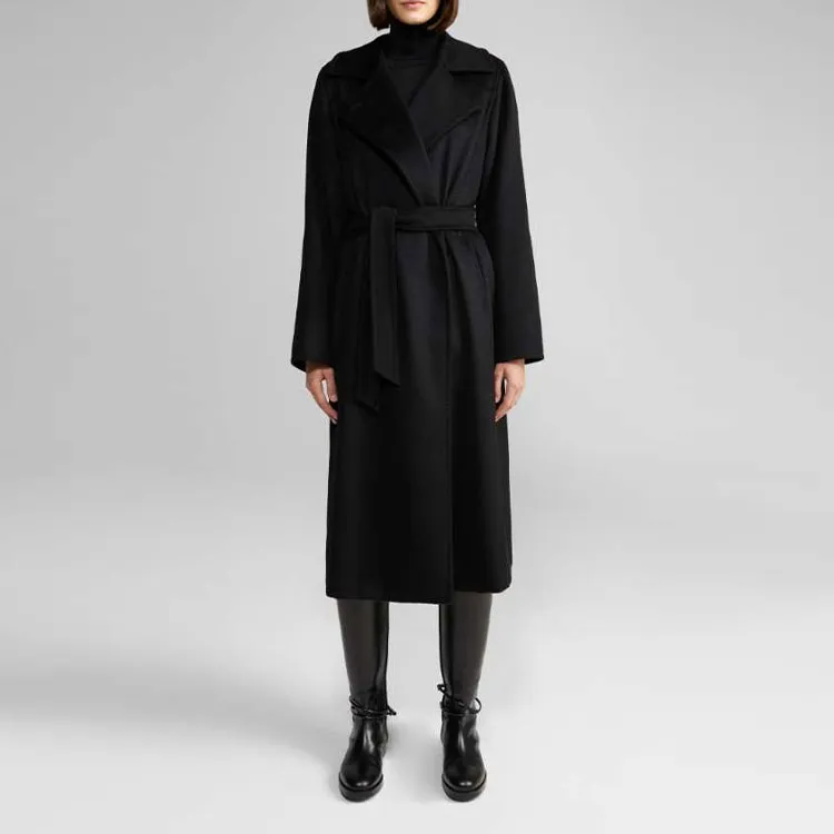 MaxMara Coats Women's Black-1