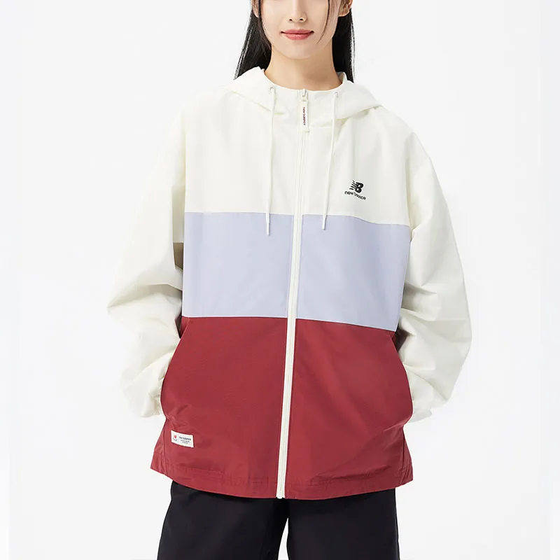 New Balance Jacket Unisex White-1