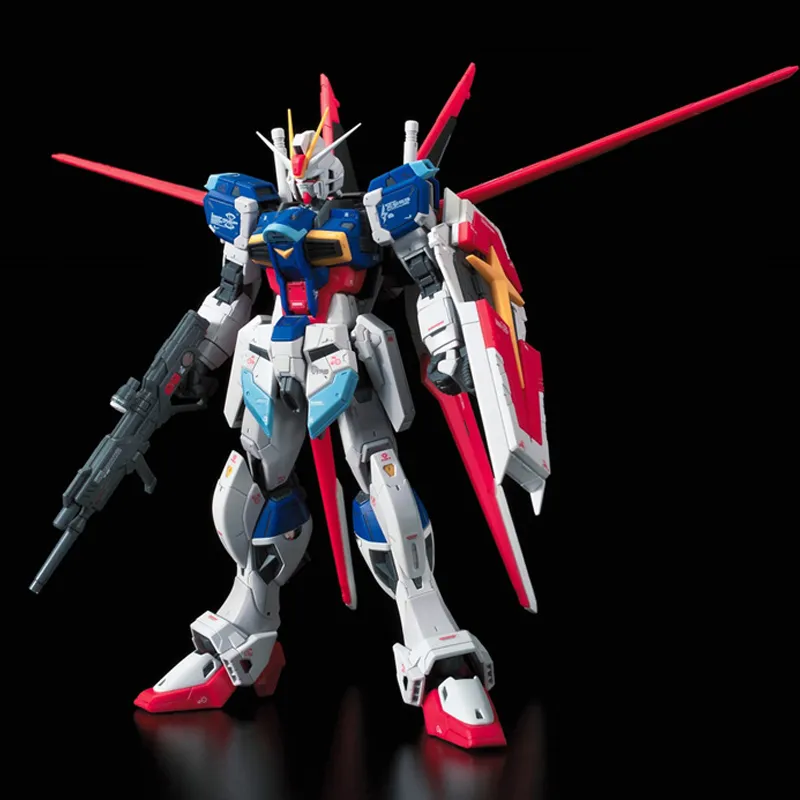 BANDAI RG Impulse Gundam 1/144 Mobile Suit Gundam SEED Destiny ZGMF X56S/α Assault Type, Power Type 13cm Hobby Model-5