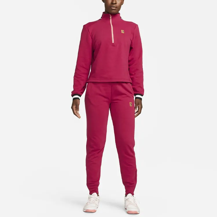 Nike Court Dri FIT Heritage Women's French Terry Tennis Pants-2