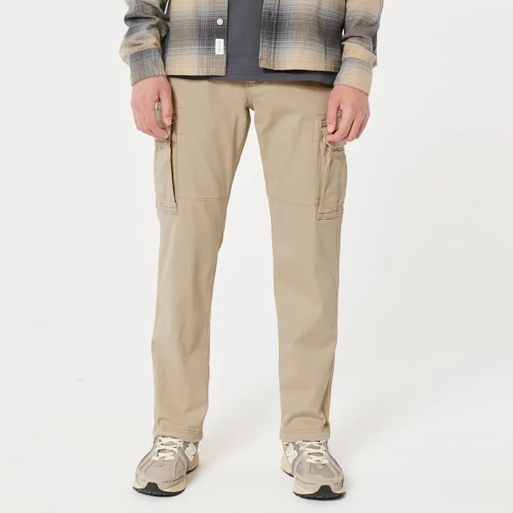 Hollister Cargo Pants Men Light Khaki-2