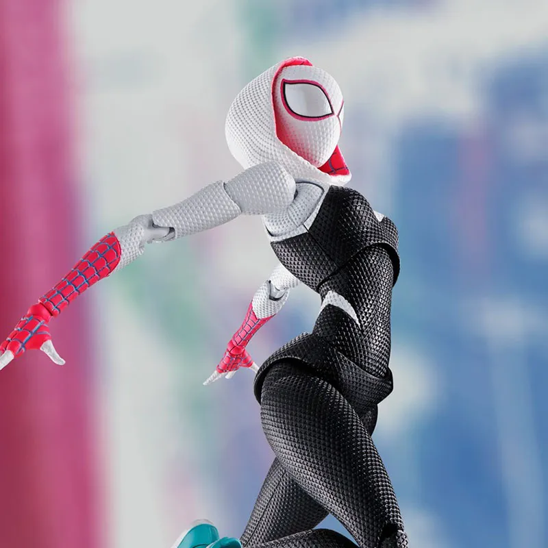 BANDAI Spider Man  Across The Spider Verse S.H.Figuarts Spider Gwen Action Figures-1