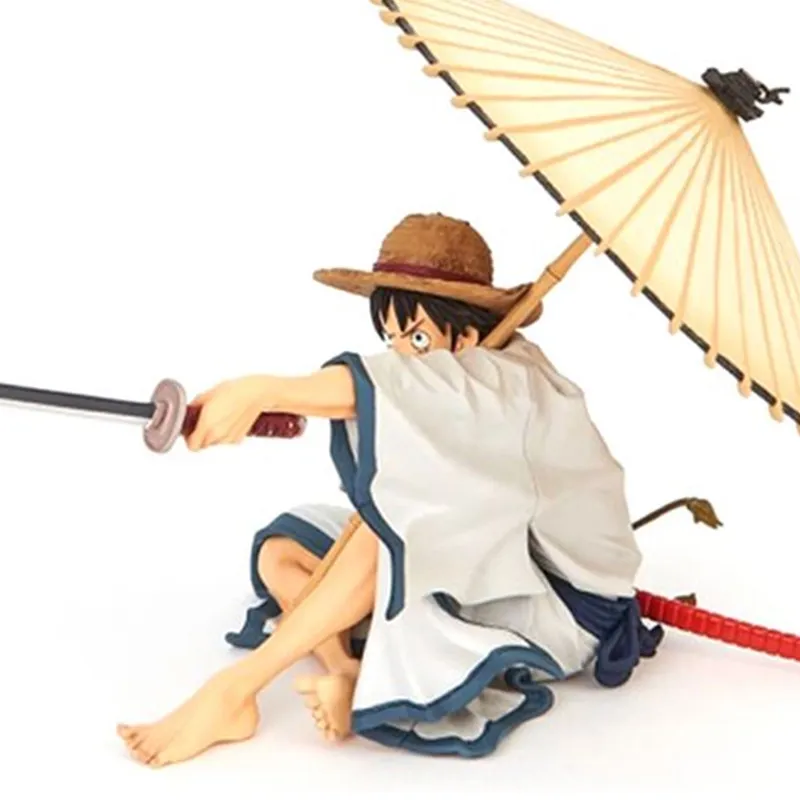 BANPRESTO Monkey D. Luffy BWFC Styling King Top Arena 2 Umbrella Warrior Scale Figures-2