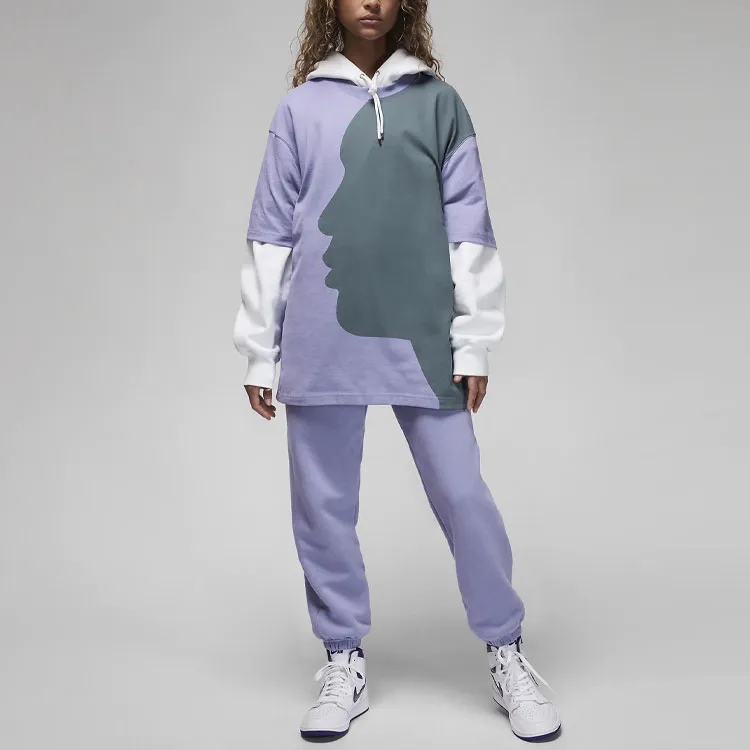 Jordan T Shirts Women's Light Purple-2