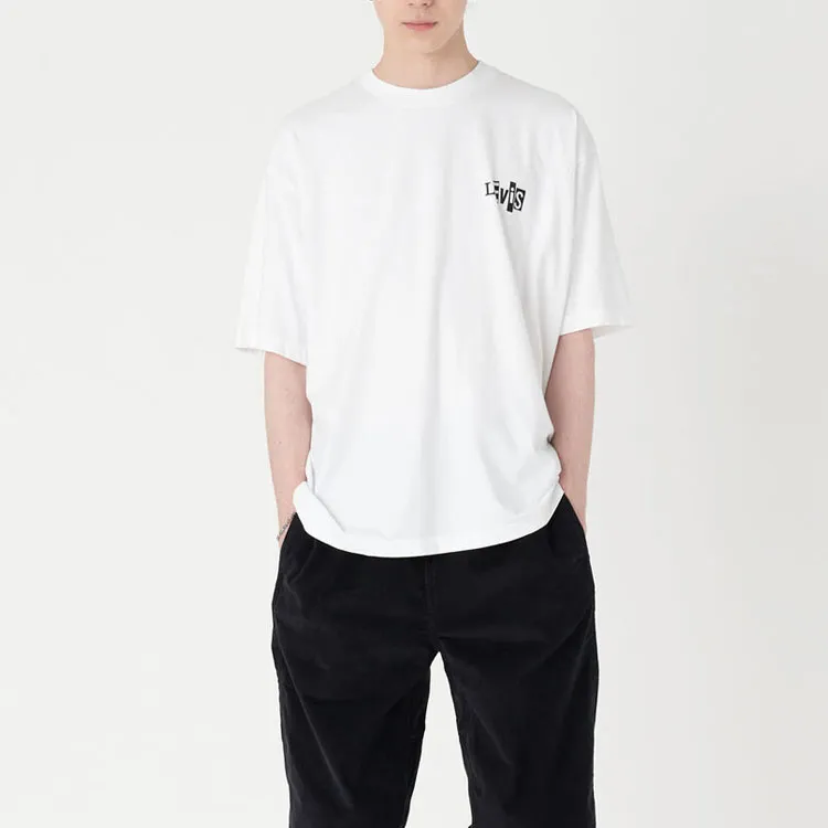 Levis Logo print Crew neck T shirt-2