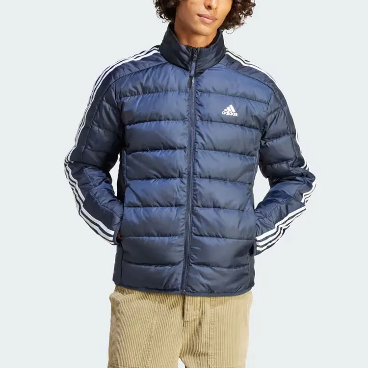 Adidas Free Shipping With AdiClub Essentials 3 Stripes Light Down Jacket-1