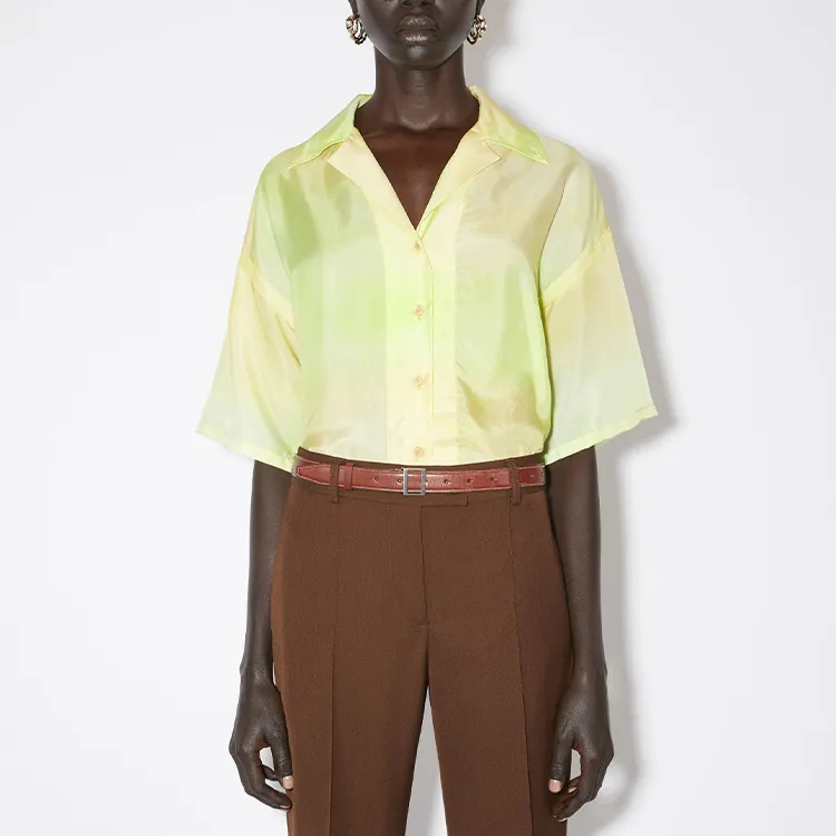 Acne Studios Shirts Women's Lime Green-1