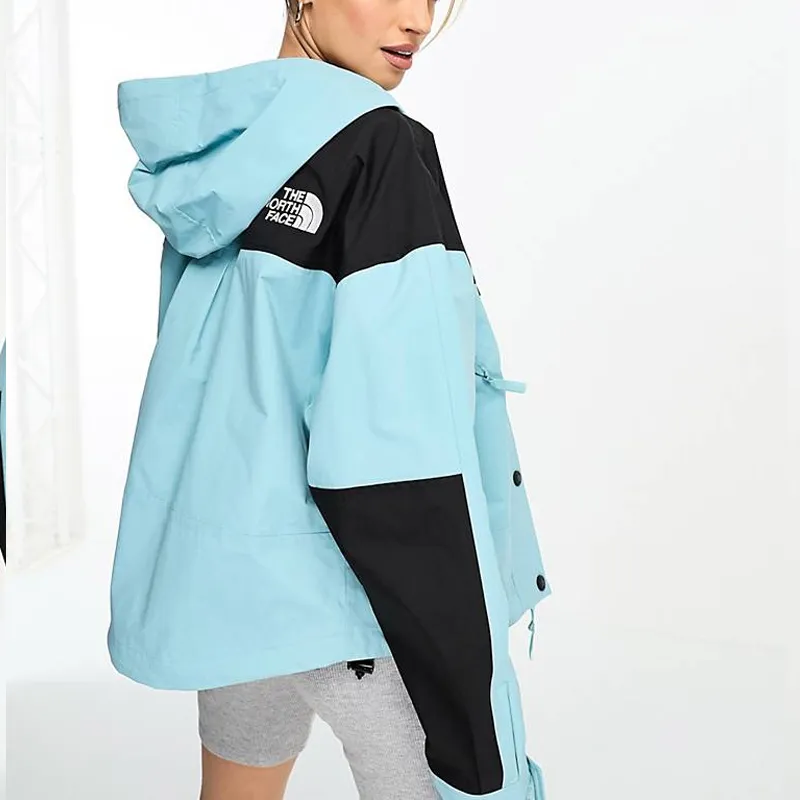 THE NORTH FACE Waterproof And Windproof Windbreaker Jacket Women's Sky Blue-2