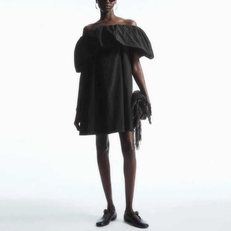COS Short Sleeved Dresses Women's Black-1