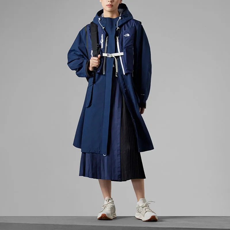 THE NORTH FACE UE Series Waterproof, Windproof, And Breathable Windbreaker Jacket Women's Blue-1
