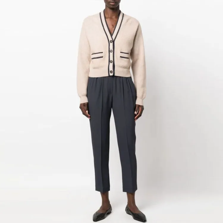 Brunello Cucinelli Cropped Trousers-1