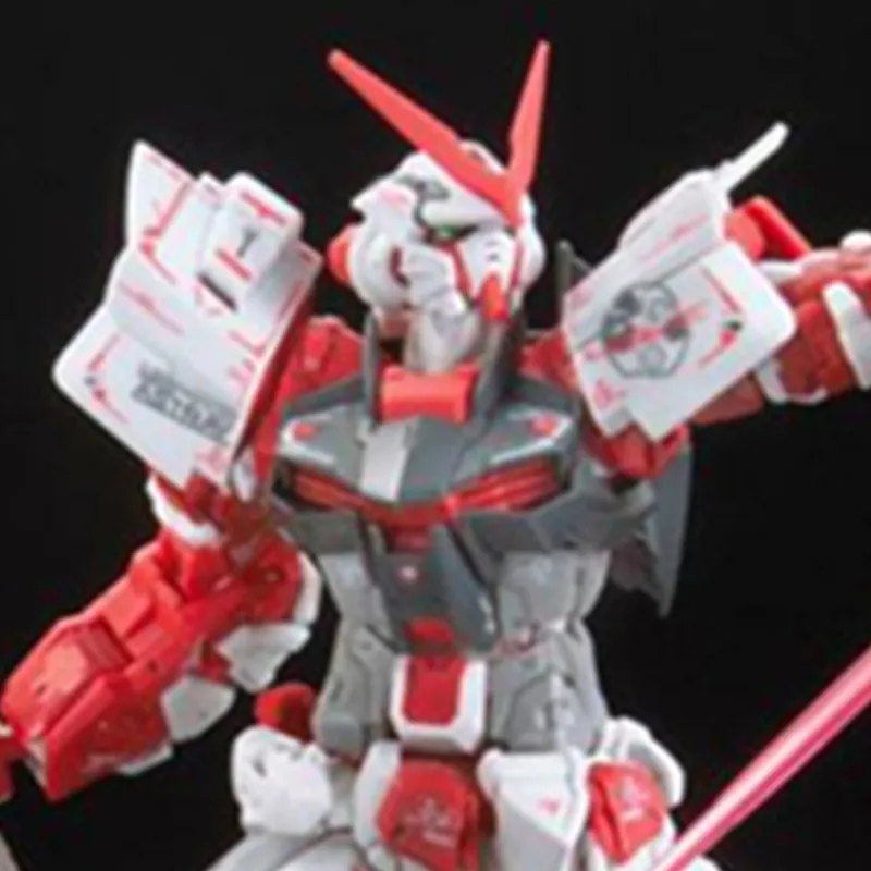 BANDAI RG 1/144 Astray Red Gundam Astray Collection, Red Heretic, Red Confused, Red Lost Model Kits-1