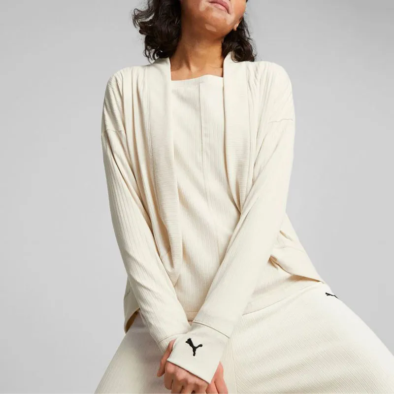 PUMA Studio Knitwear Women's Snow White-2