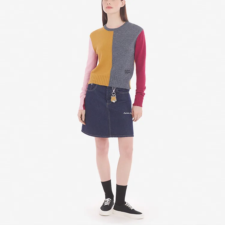 Maison Kitsune Sweaters Women's Mustard-2