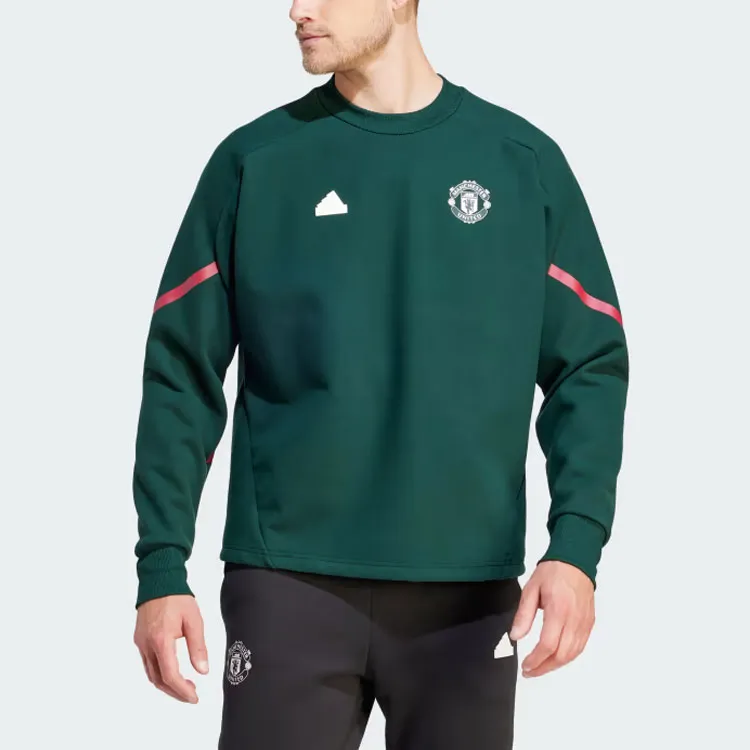 Adidas Manchester United Sweatshirts Men Green-2
