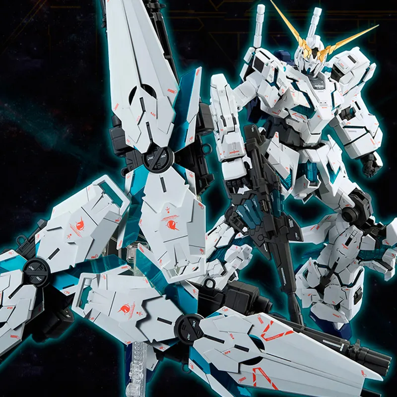 BANDAI PG 1 60 Mobile Suit Gundam Unicorn Gundam Unit 1, Final Battle Ver. Model Kits 30cm-3