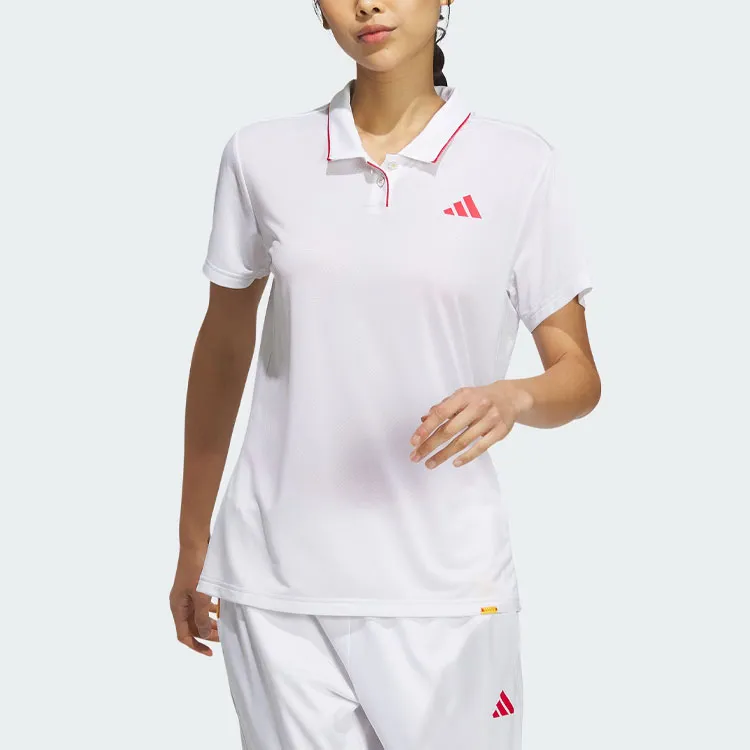 Adidas Polo Shirt Women's White-1