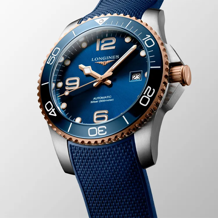 LONGINES Comcast Diving Collection Automatic Mechanical Movement Men's Watches Watch 41mm Blue Dial-3