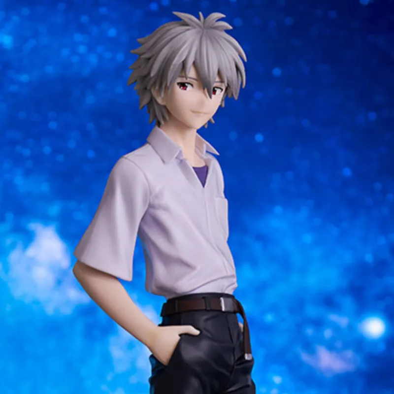 BANPRESTO Kaworu Nagisa Glass Factory Ichiban Kuji Neon Genesis Evangelion D Prize Scale Figures 21.5cm-2