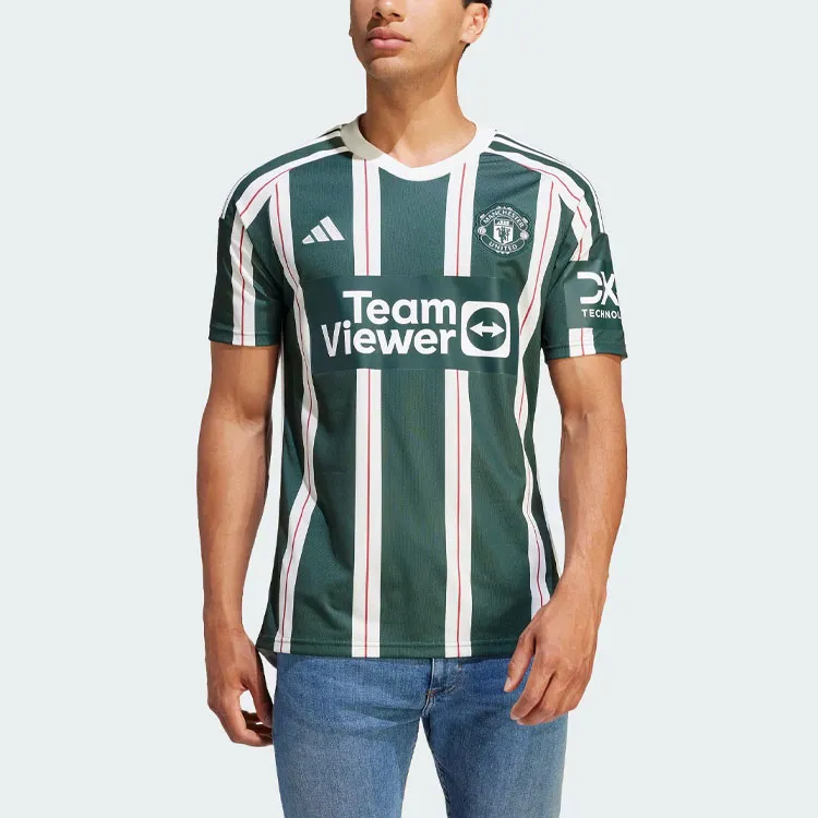 Adidas Free Shipping With AdiClub Manchester United 23/24 Away Jersey-2