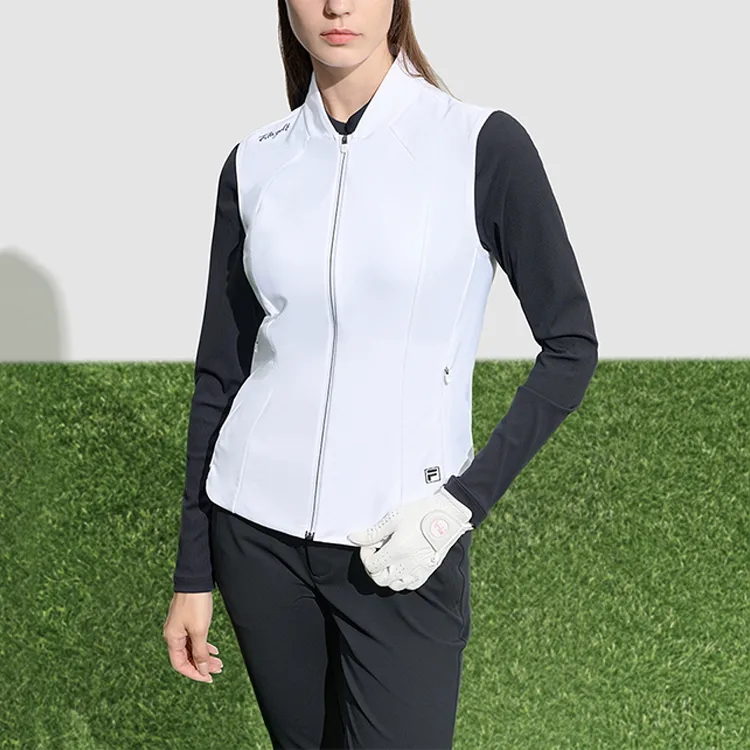 FILA Golf Series Vests Women's White-1