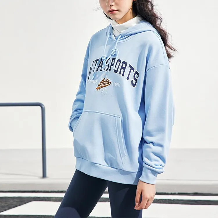 Anta Sweatshirt Women's Morning Glow Blue-2