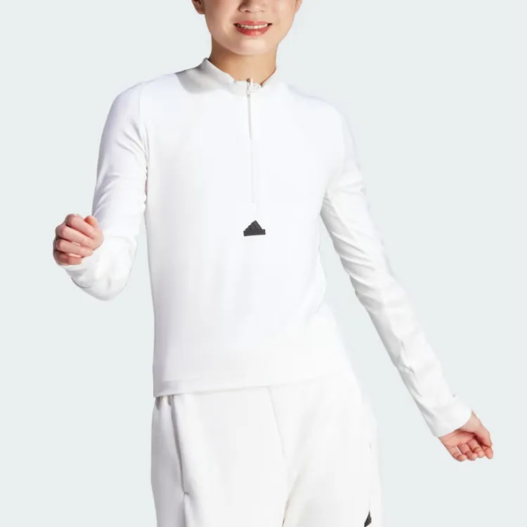 Adidas Z.N.E. T Shirts Women's White-1